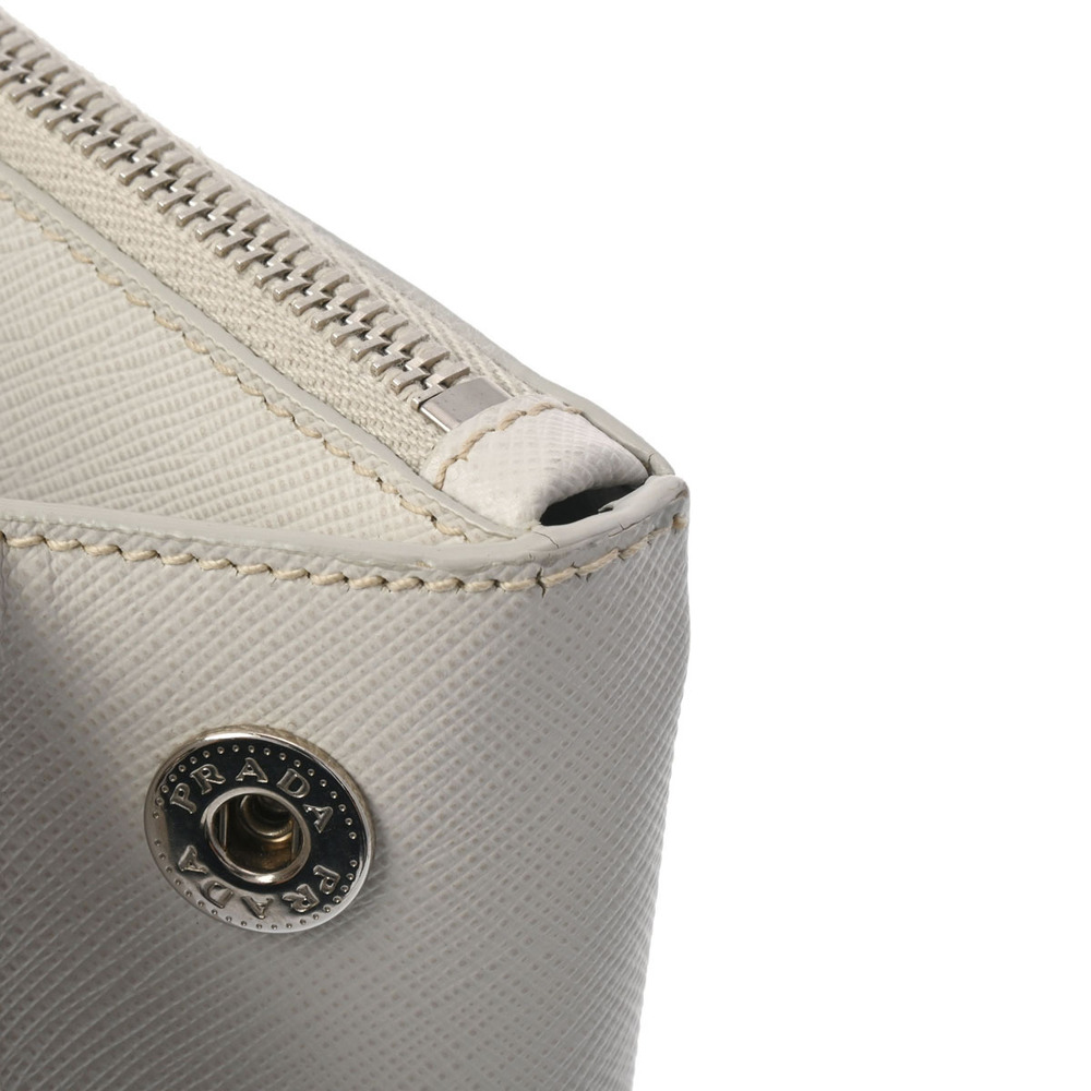 Prada White Galleria Off Black Bag Leather Saffiano - Picture 10 of 11